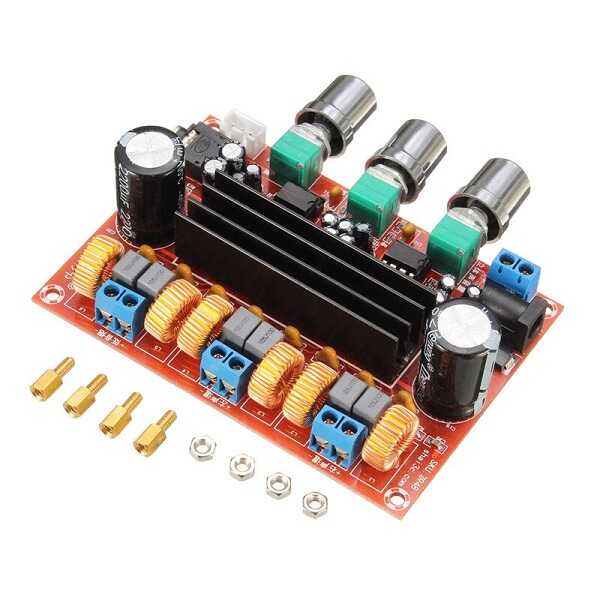 2+1 Anfi Devresi 2 x 80W + 100W TPA3116D2 Amplifikatör Amfi