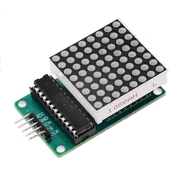 8x8 Kırmızı Dot Matrix Board