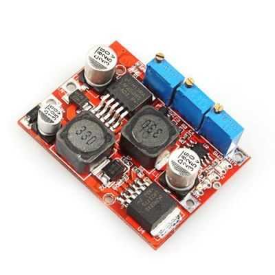 DC-DC Ayarlı Voltaj Yükseltici-Düşürücü Kartı (LM2577 + LM2596)