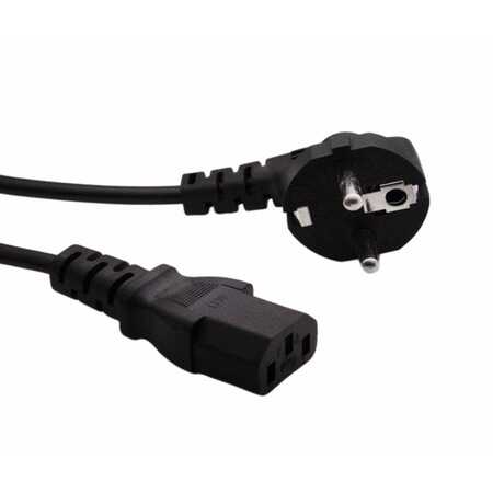Power Kablo Erkek Düz-Dişi Düz 3x0.75mm 1.8mt. OZK-1