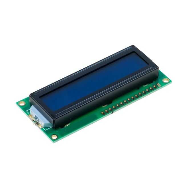 TC1602D Mavi 2*16 LCD Display