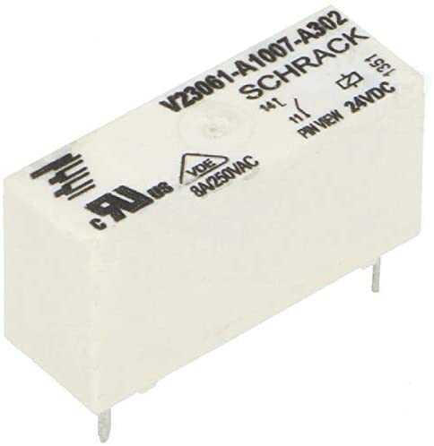 V23061-A1007-A302 24V 8A 4P Schrack Röle