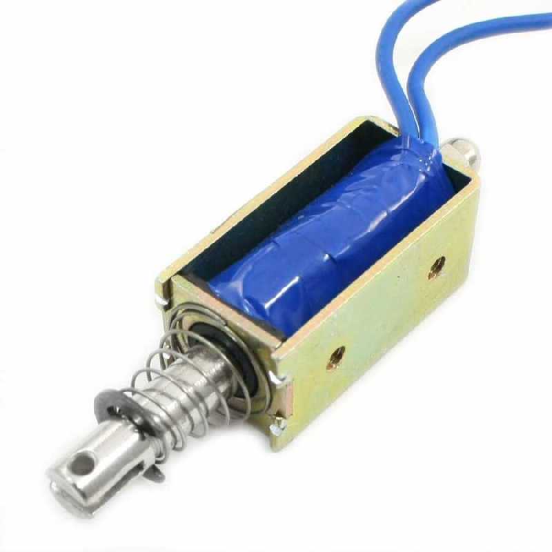 İtme - Çekme Solenoidi - 10 mm Stroke